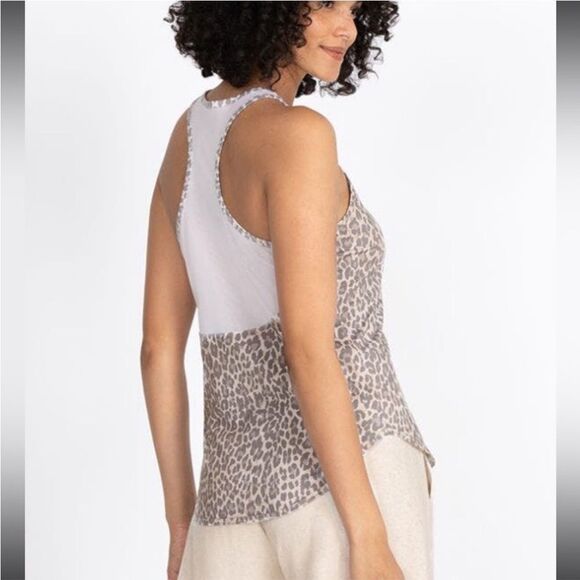 Johnny Was Calme Women’s Effect Draped Racerback Tank Top - Picture 7 of 9